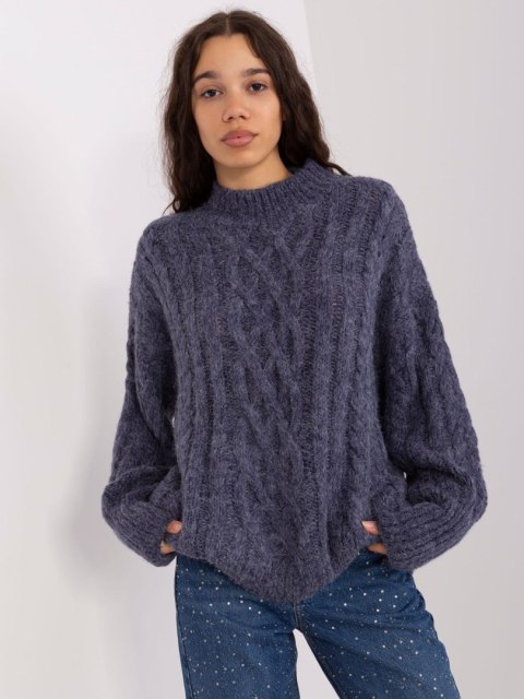 Sweter AT-SW-2363-2.11P granatowy Sweter AT-SW-2363-2.11P granatowy