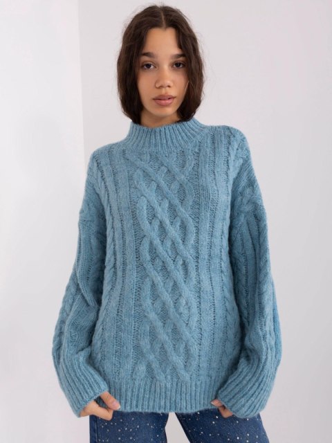 Sweter AT-SW-2363-2.30 niebieski