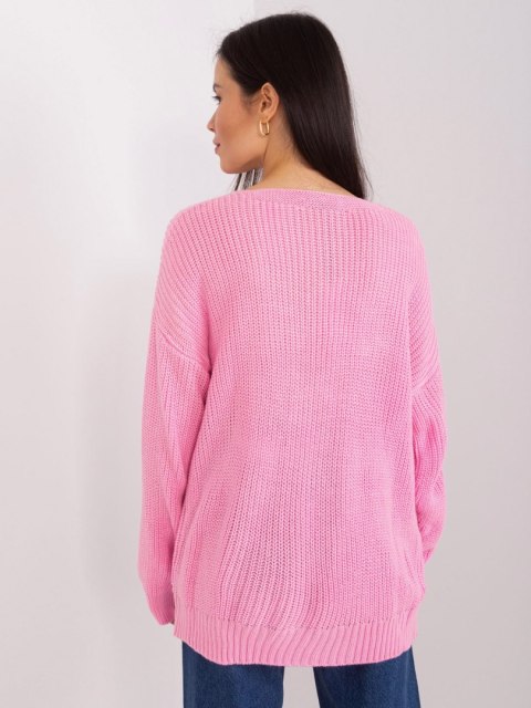 Sweter BA-SW-8028.77 różowy Sweter BA-SW-8028.77 różowy
