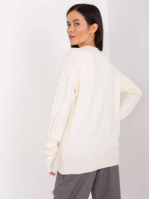 Sweter AT-SW-2340.22 ecru Sweter AT-SW-2340.22 ecru