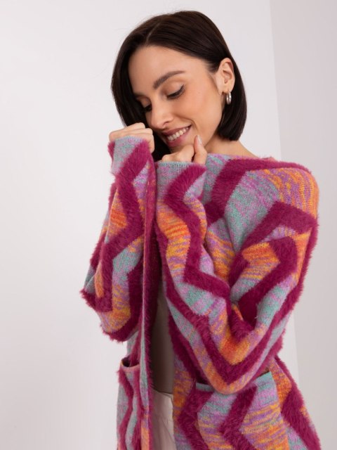 Sweter AT-SW-234701.34 fuksjowy Sweter AT-SW-234701.34 fuksjowy