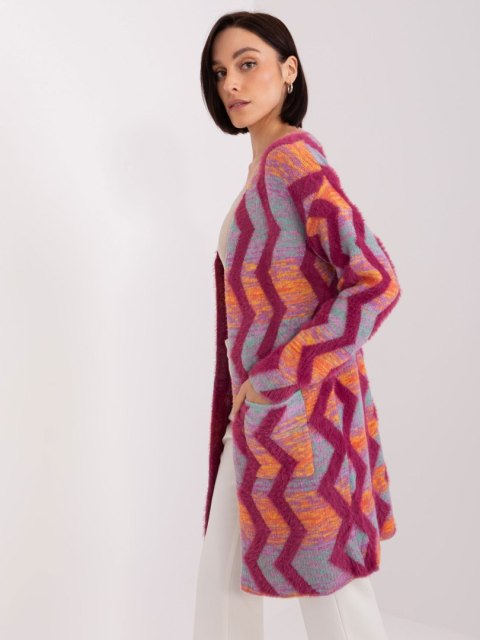 Sweter AT-SW-234701.34 fuksjowy Sweter AT-SW-234701.34 fuksjowy