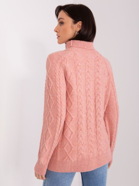 Sweter AT-SW-2355-2.19P ciemny różowy Sweter AT-SW-2355-2.19P ciemny różowy