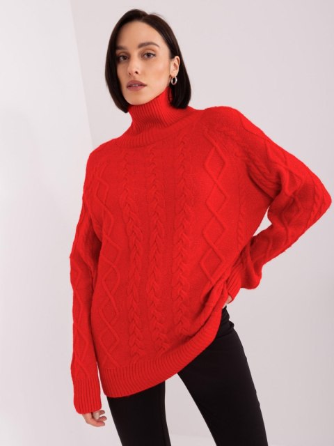 Sweter AT-SW-2355-2.30X czerwony Sweter AT-SW-2355-2.30X czerwony