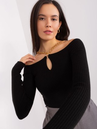 Sweter EM-SW-070921.49 czarny M/L