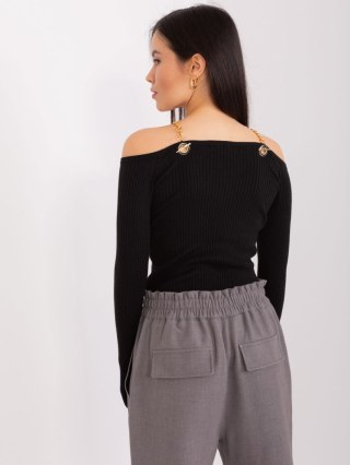Sweter EM-SW-070921.49 czarny M/L