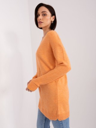 Sweter TO-SW-1810.13 jasny pomarańczowy