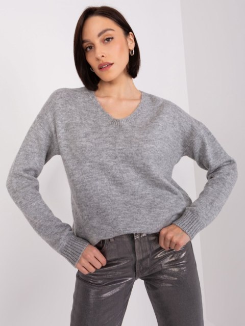 Sweter TO-SW-1810.29P szary Sweter TO-SW-1810.29P szary