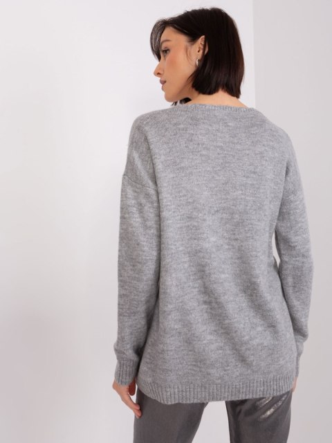 Sweter TO-SW-1810.29P szary Sweter TO-SW-1810.29P szary