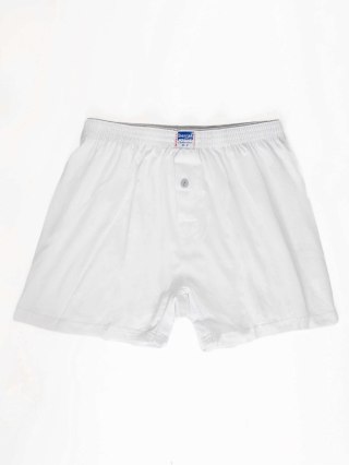 Bokserki mięskie białe bawełniane 2XL