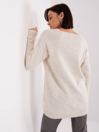 Sweter TO-SW-1810.26P jasny beżowy