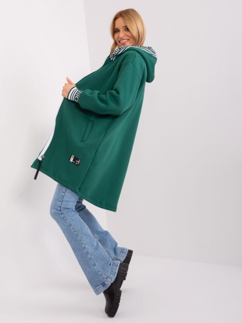 Bluza RV-BL-9225.96P ciemny zielony L/XL