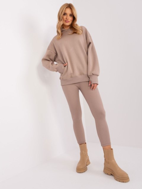 Komplet RV-KMPL-9168.87 ciemny bezowy L/XL