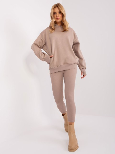 Komplet RV-KMPL-9168.87 ciemny bezowy L/XL