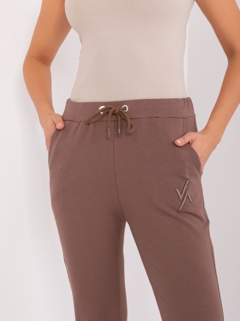 Spodnie dresowe RV-DR-9290.38P brązowy L/XL