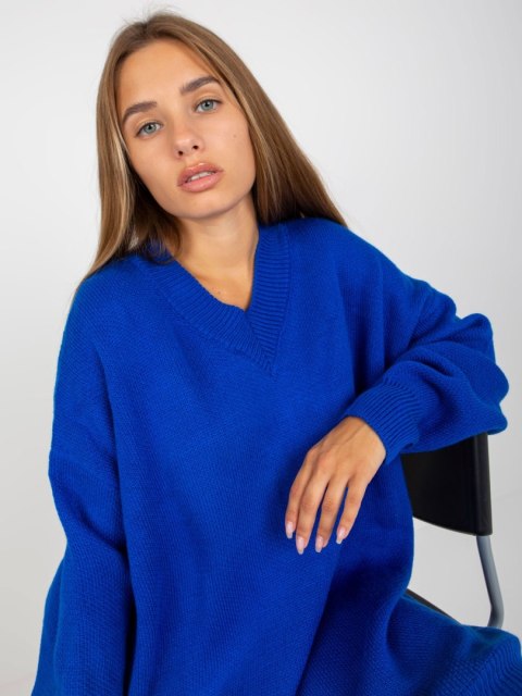 Sweter LC-SW-0341.38P kobaltowy
