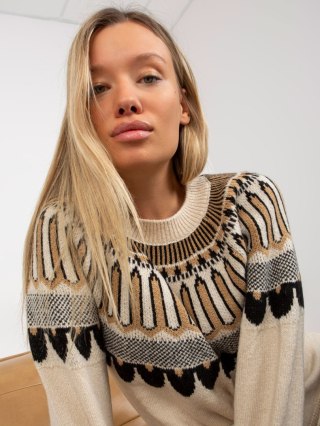 Sweter LC-SW-0342.06X beżowy