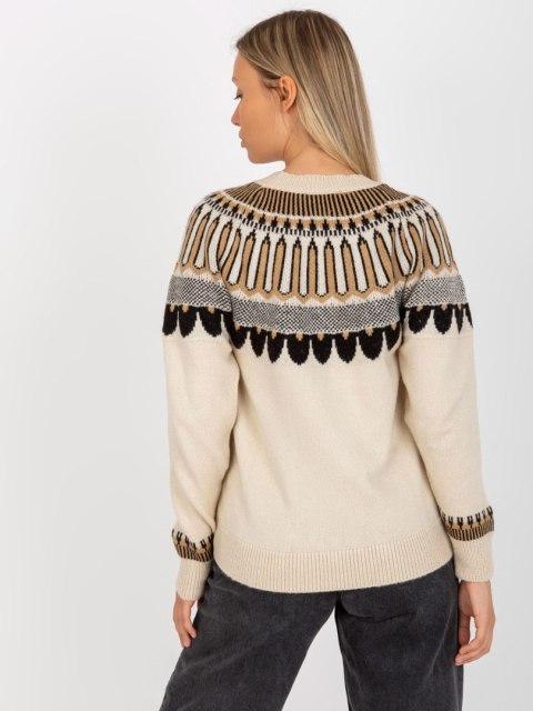 Sweter LC-SW-0342.06X beżowy Sweter LC-SW-0342.06X beżowy