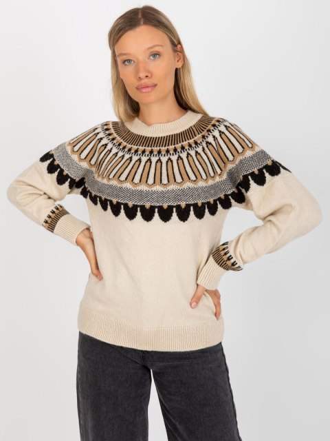 Sweter LC-SW-0342.06X beżowy Sweter LC-SW-0342.06X beżowy