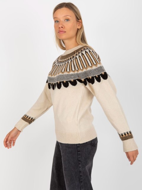 Sweter LC-SW-0342.06X beżowy Sweter LC-SW-0342.06X beżowy