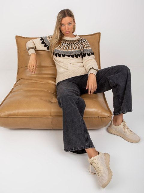 Sweter LC-SW-0342.06X beżowy Sweter LC-SW-0342.06X beżowy