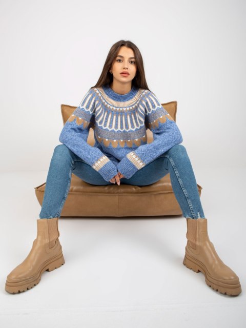 Sweter LC-SW-0342.06X niebieski Sweter LC-SW-0342.06X niebieski