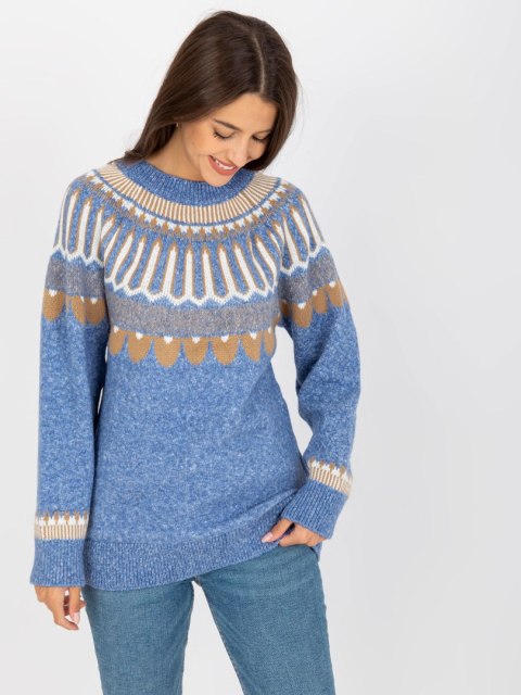Sweter LC-SW-0342.06X niebieski Sweter LC-SW-0342.06X niebieski