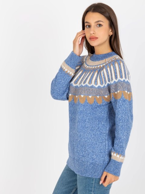 Sweter LC-SW-0342.06X niebieski Sweter LC-SW-0342.06X niebieski