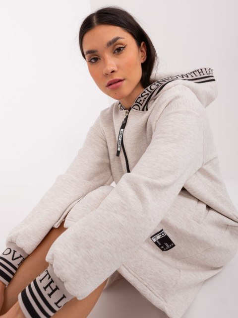 Bluza RV-BL-9225.96P jasny beżowy S/M