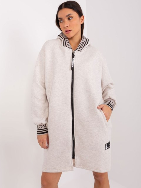 Bluza RV-BL-9225.96P jasny beżowy S/M