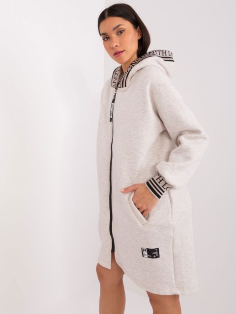 Bluza RV-BL-9225.96P jasny beżowy S/M