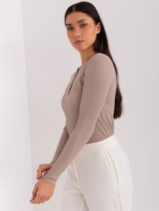 Bluzka RV-BZ-9211.26X ciemny bezowy L/XL