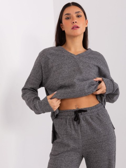 Komplet LK-KMPL-509464-3.45P ciemny szary S/M