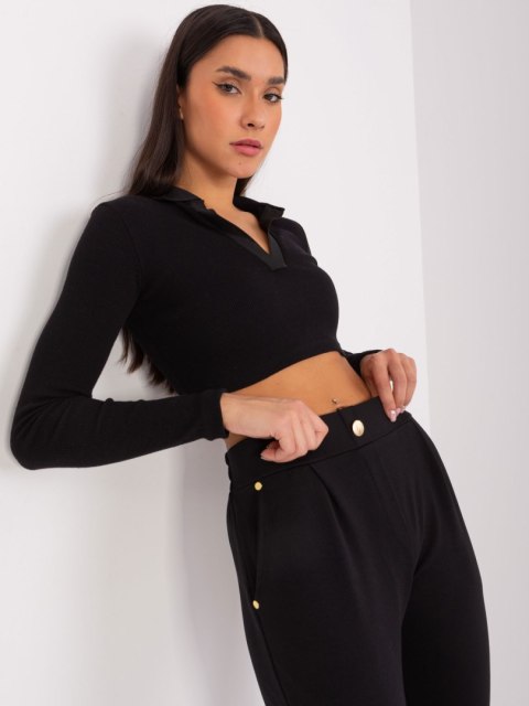 Spodnie dresowe RV-DR-9273.33P czarny L/XL