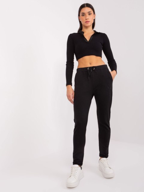 Spodnie dresowe RV-DR-9290.38P czarny L/XL