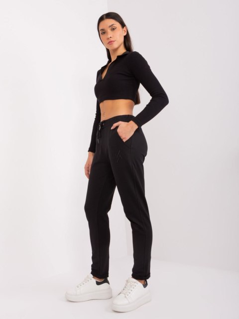 Spodnie dresowe RV-DR-9290.38P czarny L/XL