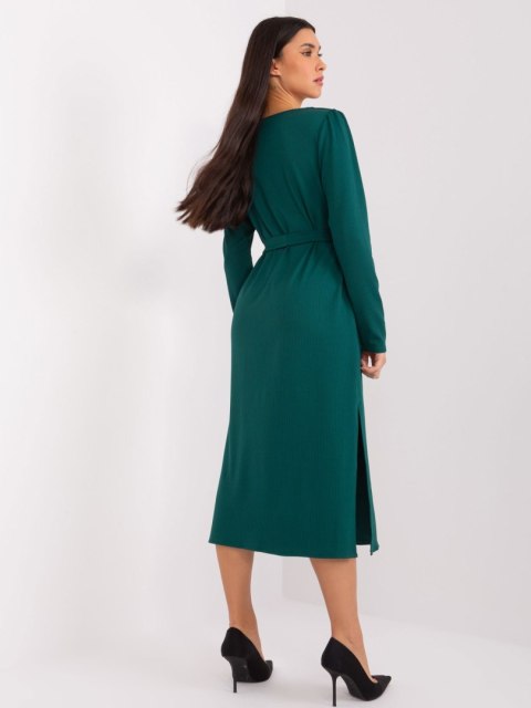 Sukienka LK-SK-509447.75P ciemny zielony S/M Sukienka LK-SK-509447.75P ciemny zielony S/M