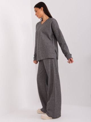 Komplet LK-KMPL-509464.95 ciemny szary L/XL