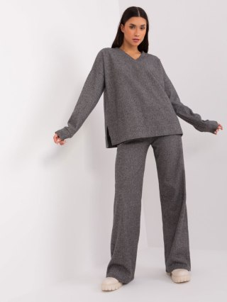 Komplet LK-KMPL-509464.95 ciemny szary S/M