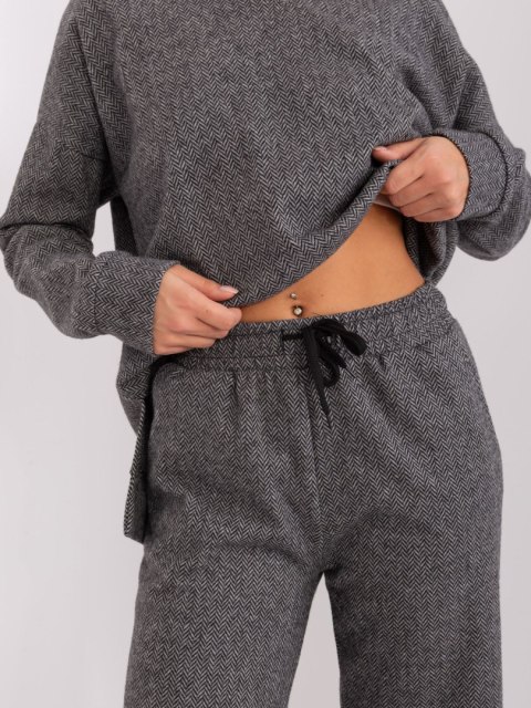 Komplet LK-KMPL-509464.95 ciemny szary S/M