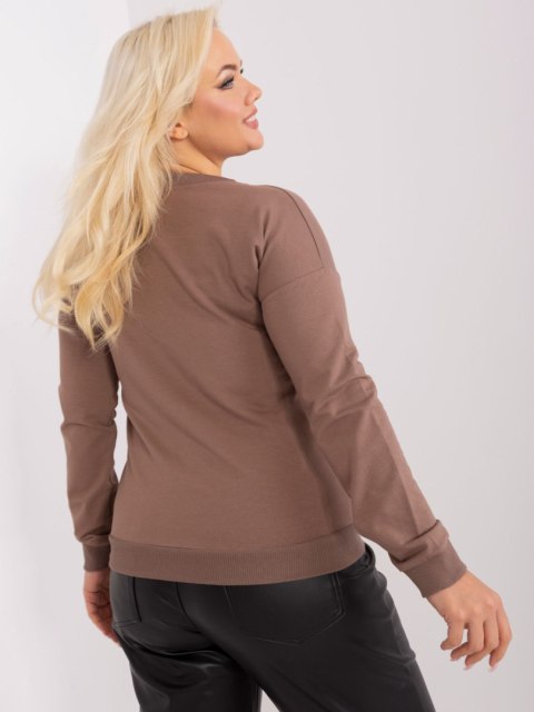 Bluzka RV-BZ-9158.86P brązowy Bluzka RV-BZ-9158.86P brązowy