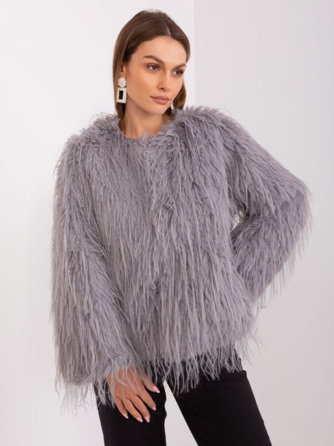 Kurtka AT-KR-2359.96P jasny szary S/M Kurtka AT-KR-2359.96P jasny szary S/M