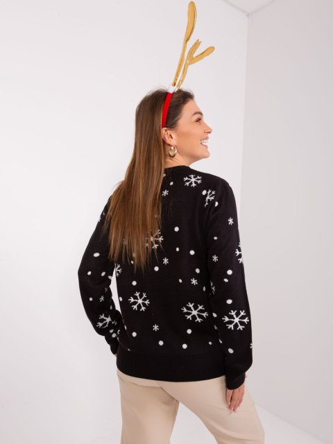 Sweter D90057R90844B czarny M Sweter D90057R90844B czarny M