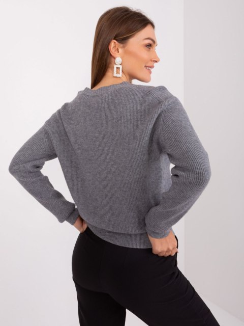 Sweter PM-SW-PM895.40P ciemny szary L/XL Sweter PM-SW-PM895.40P ciemny szary L/XL