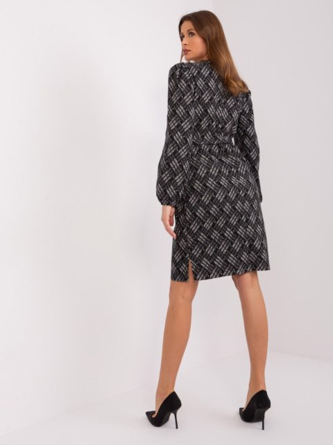 Sukienka LK-SK-509474-1.52P szaro-czarny L/XL Sukienka LK-SK-509474-1.52P szaro-czarny L/XL