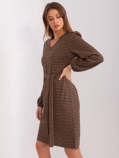 Sukienka LK-SK-509474.50P camelowy S/M Sukienka LK-SK-509474.50P camelowy S/M