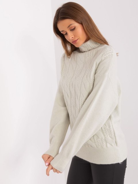 Sweter AT-SW-23401.97P mietowy Sweter AT-SW-23401.97P mietowy