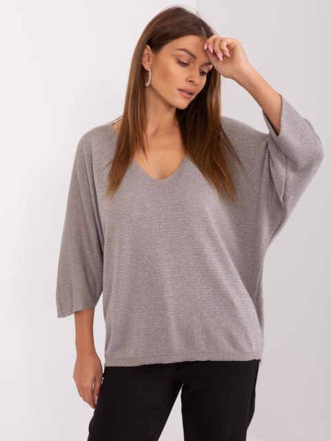 Sweter GL-SW-DY9517.29 ciemny bezowy Sweter GL-SW-DY9517.29 ciemny bezowy