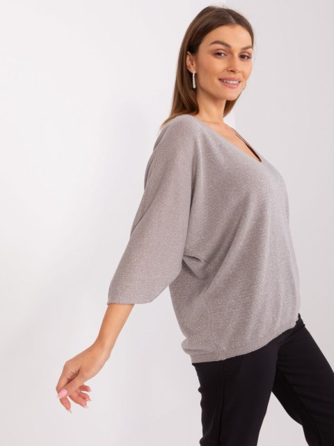 Sweter GL-SW-DY9517.29 ciemny bezowy Sweter GL-SW-DY9517.29 ciemny bezowy