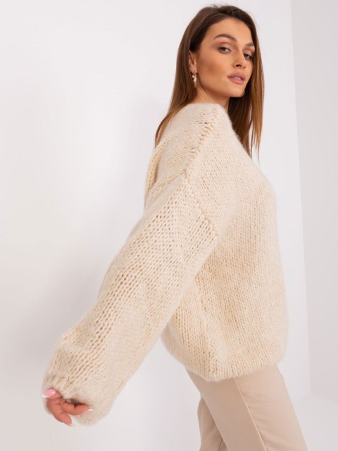 Sweter LC-SW-3020.10P jasny beżowy Sweter LC-SW-3020.10P jasny beżowy